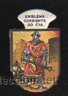 Militaria: EMBLEMA DE AUXILIO SOCIAL DE 30 CENTIMOS. INFANTERIA ESPA&Ntilde;OLA, BALLESTERO SIGLO XIV. SERIE I N&ordm; 3