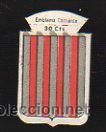 Militaria: EMBLEMA DE AUXILIO SOCIAL DE 30 CENTIMOS. ARCAINA. SERIE B N&ordm; 205