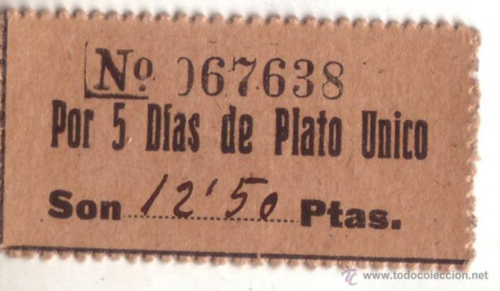 Militaria: VALE 5 DIAS DE PLATO UNICO