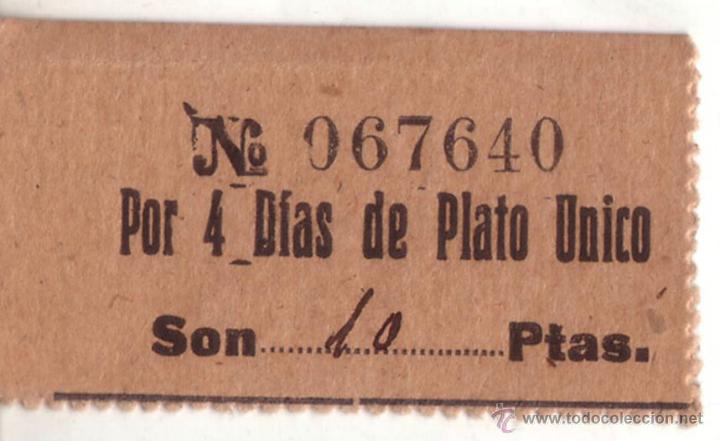 Militaria: VALE 4 DIAS DE PLATO UNICO