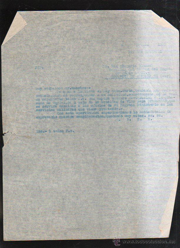 Militaria: GUERRA CIVIL. CAPELLAN 5&ordm; RGMTO DE CADIZ N&ordm; 33. ESTAFETA 95. 11/1938. LEER