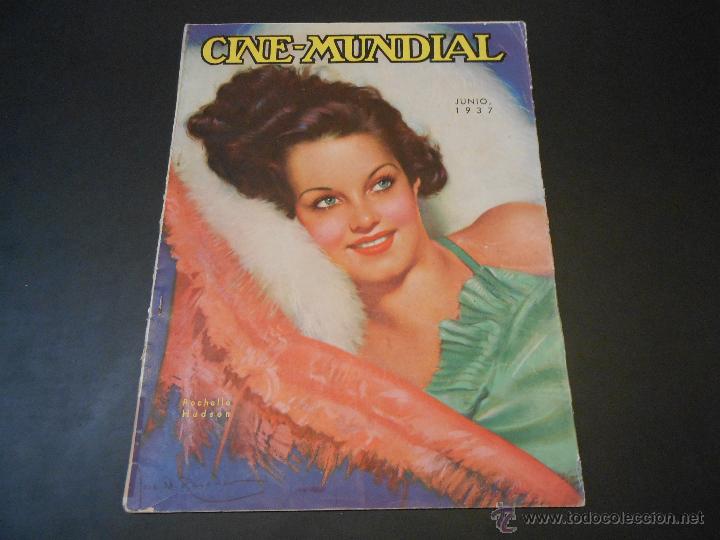 Militaria: REVISTA CINE MUNDIAL PUBLICADA DURANTE LA GUERRA CIVIL - JUNIO 1937