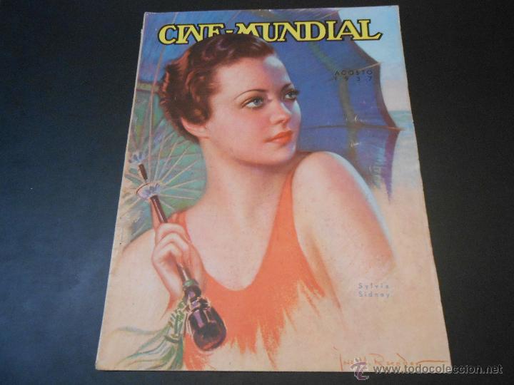 Militaria: REVISTA CINE MUNDIAL PUBLICADA DURANTE LA GUERRA CIVIL - AGOSTO 1937
