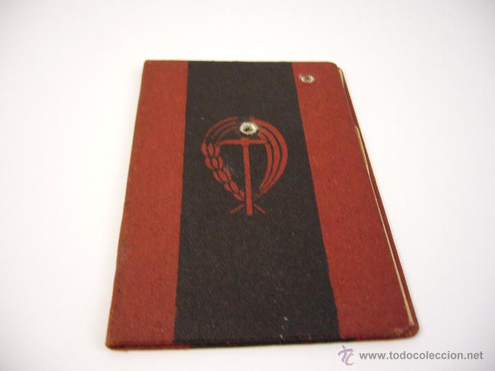 Militaria: DOCUMENTO CARNET FALANGE ESPA&Ntilde;A - Foto 3