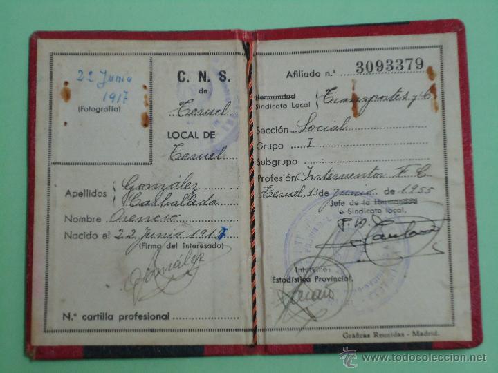 Militaria: carnet de falanje. - Foto 3