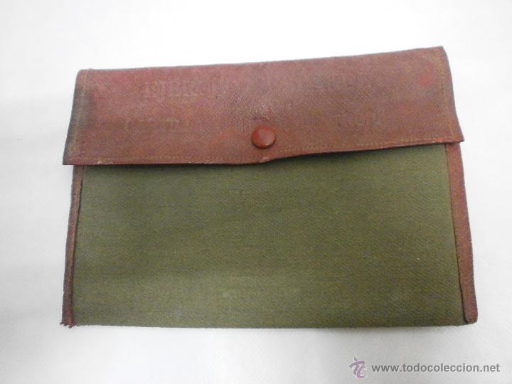 Militaria: CARTERA EJERCITO EPA&Ntilde;OL CARTILLA MILITAR DE TROPA
