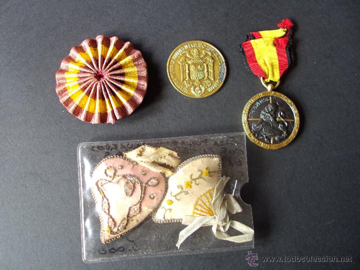 Militaria: Lote original guerra civil espa&ntilde;ola, falange