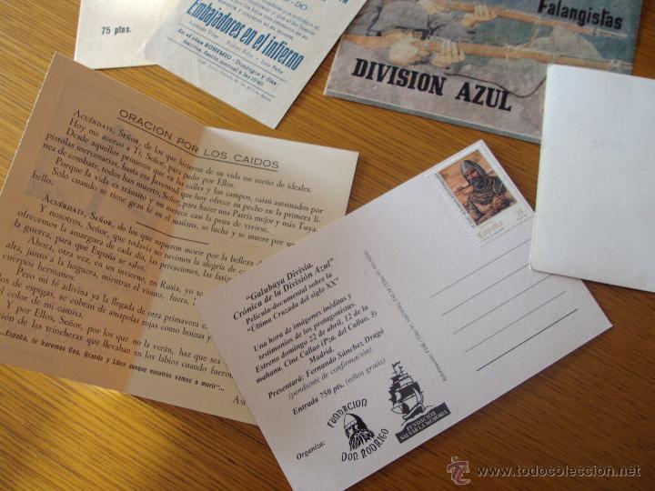 Militaria: Lote division azul - Foto 2