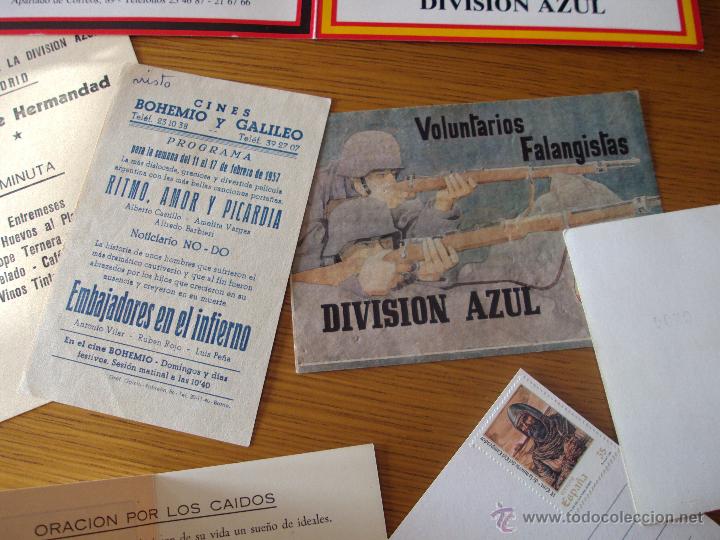 Militaria: Lote division azul - Foto 3