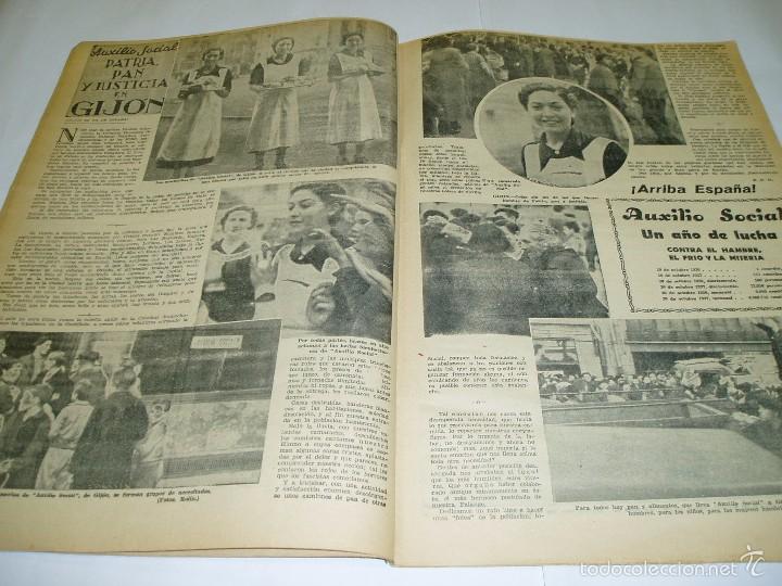Militaria: REVISTA ANTIGUA DEL 6 NOVIEMBRE 1937, FRENTE DE ARAGÓN, FRANCO EN UN DISCURSO A LOS LEGIONARIOS - Foto 5 - 55122998