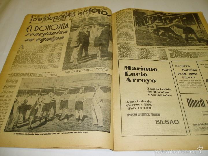 Militaria: REVISTA ANTIGUA DEL 6 NOVIEMBRE 1937, FRENTE DE ARAGÓN, FRANCO EN UN DISCURSO A LOS LEGIONARIOS - Foto 6 - 55122998