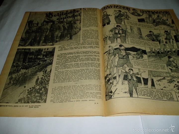 Militaria: REVISTA ANTIGUA DEL 6 NOVIEMBRE 1937, FRENTE DE ARAGÓN, FRANCO EN UN DISCURSO A LOS LEGIONARIOS - Foto 8 - 55122998