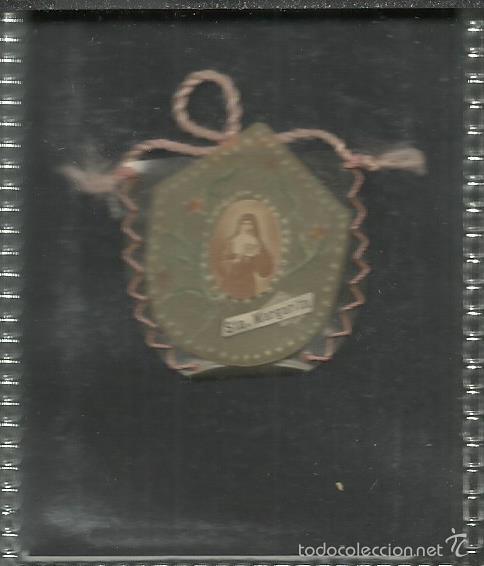 Militaria: ANTIGUA IMAGEN DE SANTA MARGARITA UTILIZADO COMO DETENTE EN LA GUERRA