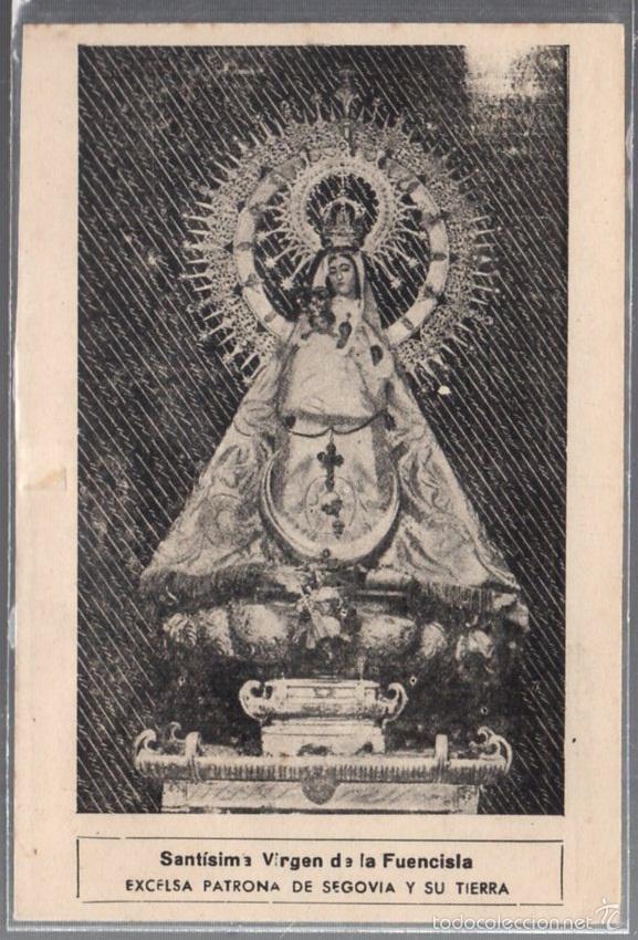 Militaria: TARJETA POSTAL MILITAR. VIRGEN DE LA FUENCISLA. GENERAL VARELA. VER DORSO