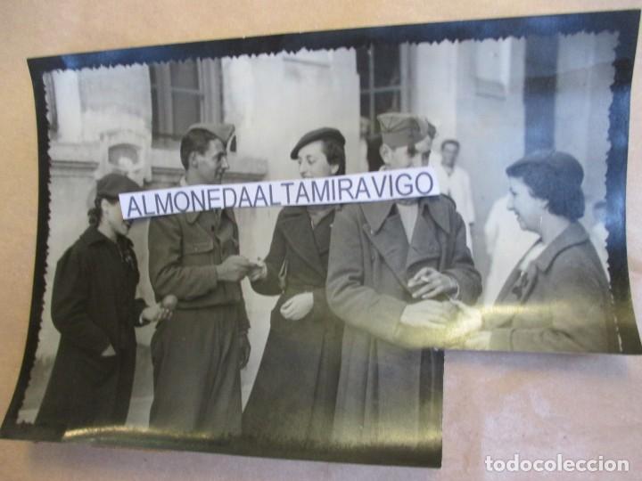 Military Antiques: VIGO GUERRA CIVIL - FOTO PACHECO - AYUDA HERIDOS GUERRA, JEFATURA DE DAMAS EN COLEGIO JESUITAS