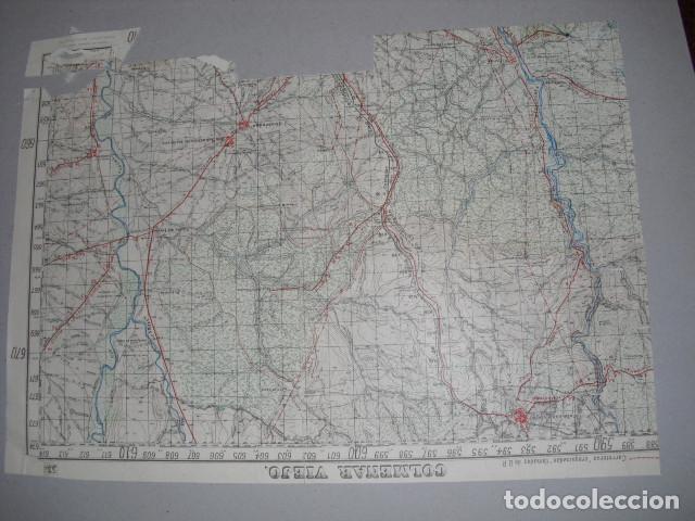 Military Antiques: FEBRERO DE 1937 MAPA DE COLMENAR VIEJO EDICION ESPECIAL DEL EJERCITO REPUBLICANO