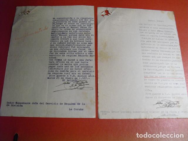 Military Antiques: 1937 INFORMES G. CIVIL SOBRE OCULTACI&Oacute;N CAMI&Oacute;N POR PROPIETARIOS DE IDEAS SOCIALISTAS