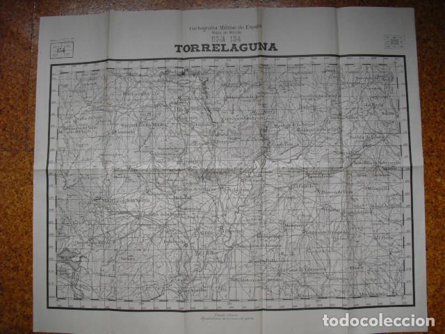 Militaria: GUERRA CIVIL MAPA DE MANDO DE TORRELAGUNA EJERCITO NACIONAL 1:100000