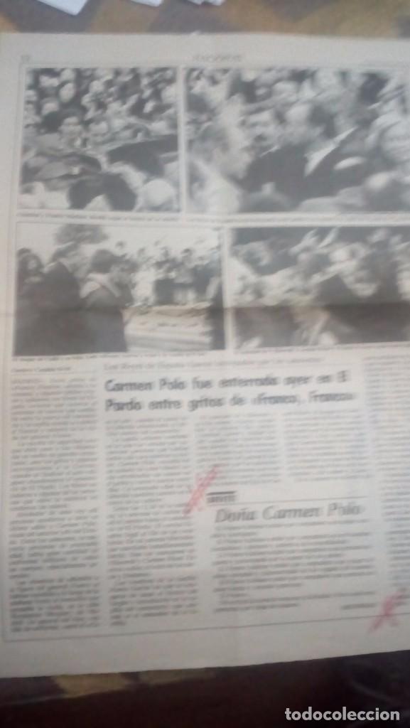 Militaria: periodico fallecimiento carmen polo