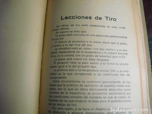 Militaria: 1937 LECCIONES DE TIRO SEGUNDO CURSO ESCUELA POPULAR DE INSTRUCTORES DE GUERRA