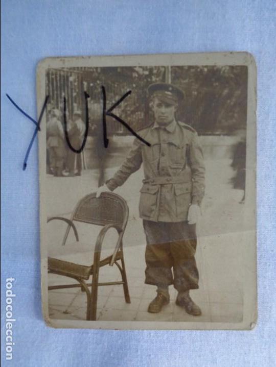 Militaria: FOTO DE MILICIANO BANDO REPUBLICANO durante la GUERRA CIVIL - Probablemente de Valencia