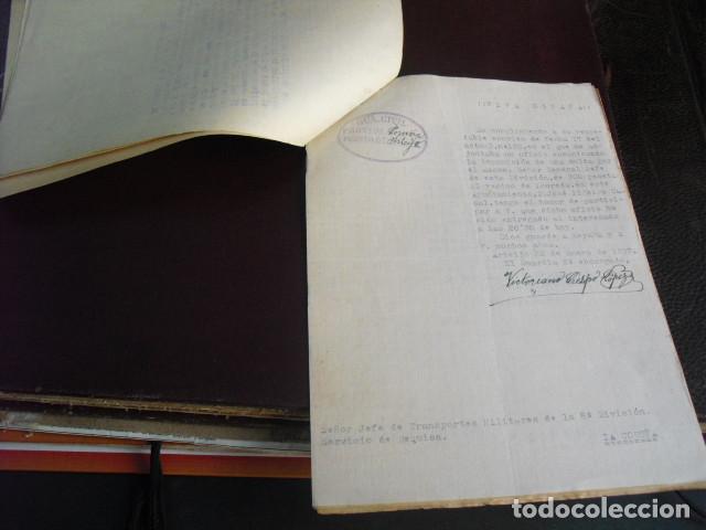 Military Antiques: 1937 EXPEDIENTE A PROPIETARIO OMNIBUS FARGO POR TRANSPORTE ILEGAL DE PESCADO