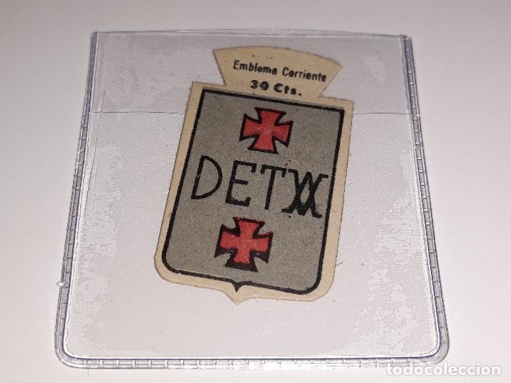 Militaria: ANTIGUO EMBLEMA AUXILIO SOCIAL - DEYA - MALLORCA   - SERIE B - N&ordm; 110 - A&Ntilde;OS 40 30 CTS