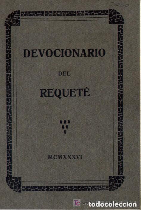 Militaria: GUERRA CIVIL : DEVOCIONARIO DEL REQUETE . VITORIA 1936