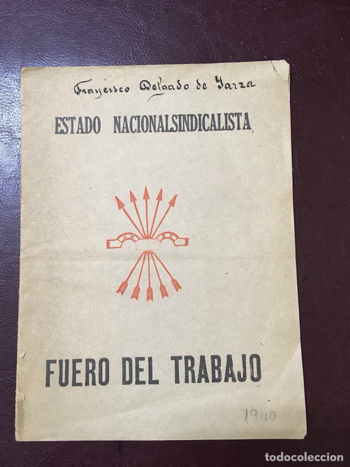 Militaria: El fuero del trabajo