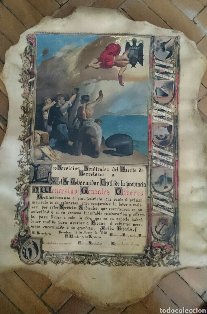 Militaria: Guerra civil, Barcelona, miniados,pieza &uacute;nica,exilio,Gobernador civil de Barcelona,Toro,Zamora