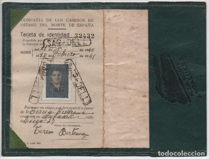 Military Antiques: CARNET, M.Z.A. NORTE- ANDALUCIA, FERROCARELES, VER FOTOS