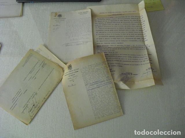 Militaria: 1939 ACTA Y 5 DOCUMENTOS SOBRE EL LEVANTAMIENTO DE LA REQUISA DEL COLEGIO SALESIANO DE CORU&Ntilde;A