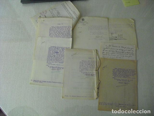 Military Antiques: 1937-38 REQUISA DE LOCAL PARA FALANGE ESPA&Ntilde;OLA Y LEVANTAMIENTO DE LA MISMA