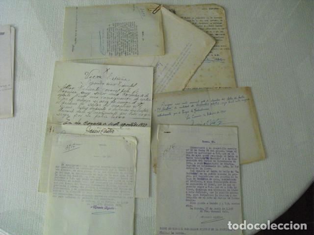 Militaria: 1937-38-40 REQUISA DE LOS SALONES DE BAILE DEL MONTI&Ntilde;O Y LA GAITEIRA PARA ALMACENES DE INTENDENCIA