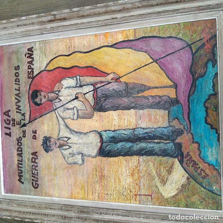Militaria: Cuadro Rep&uacute;blica en exilio - Foto 2