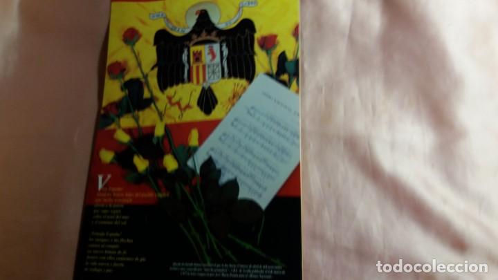 Militaria: franco y jose antonio-triptico 30x17