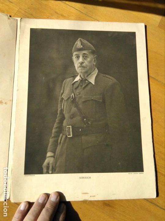 Military Antiques: L&aacute;mina militar los generales de Franco forjadores Imperio SERRADOR