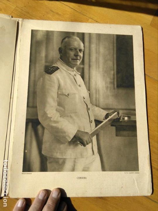 Military Antiques: L&aacute;mina militar los generales de Franco forjadores Imperio CERVERA