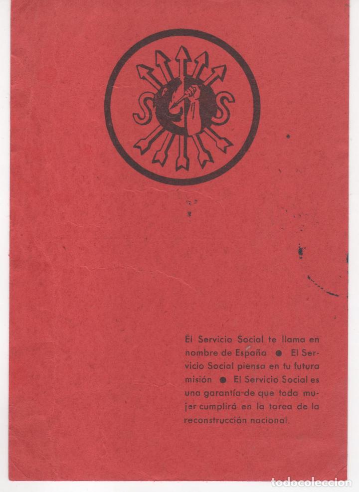 Militaria: Tarjeta que llama a las mujeres al Servicio Social.  Con censura civil.Ja&eacute;n 1939