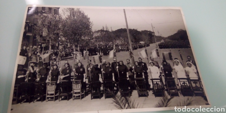 Militaria: Foto valencia 1940 entrega y bendicion al cuerpo de mutilados