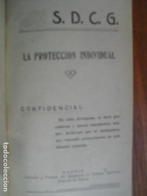 Military Antiques: SERVICIO DE DEFENSA CONTRA GASES  LA PROTECCI&Oacute;N INDIVIDUAL EJERCITO REPUBLICANO