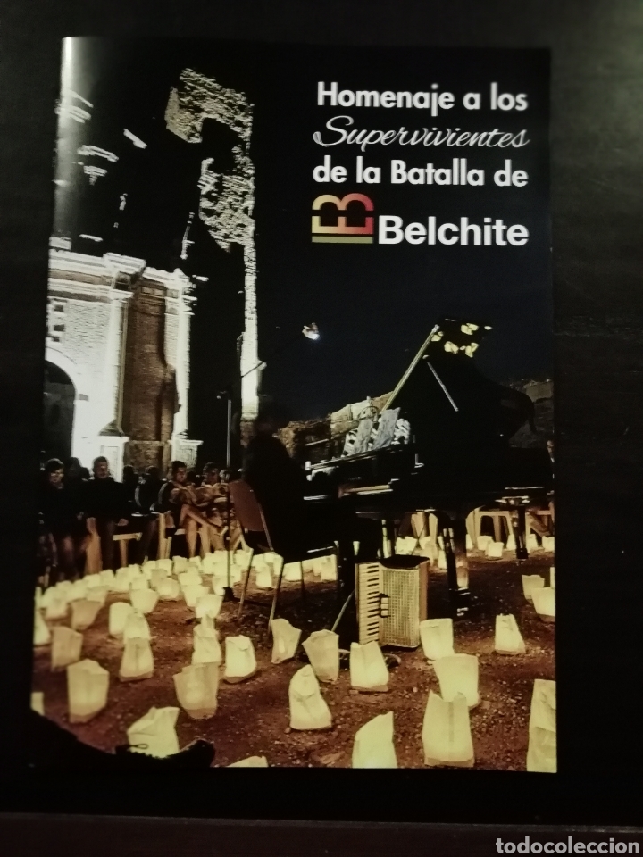 Militaria: Revista homenaje supervivientes batalla de belchite Zaragoza