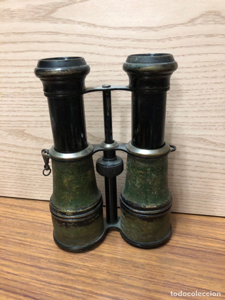 Militaria: GUERRA CIVIL -PRISMATICOS BINOCULARES MILITARES.