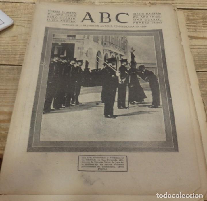 Militaria: ABC 25 DE MARZO DE 1938, SEVILLA,18 PAGINAS,SAN FERNANDO,CADIZ,FRENTE DE ARAGON, ETC..