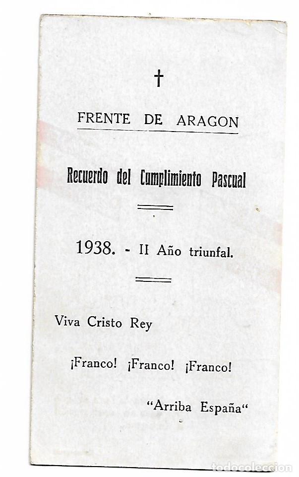 Military Antiques: Frente de Aragon 1938 II a&ntilde;o triunfal,recuerdo del cumplimiento pascual