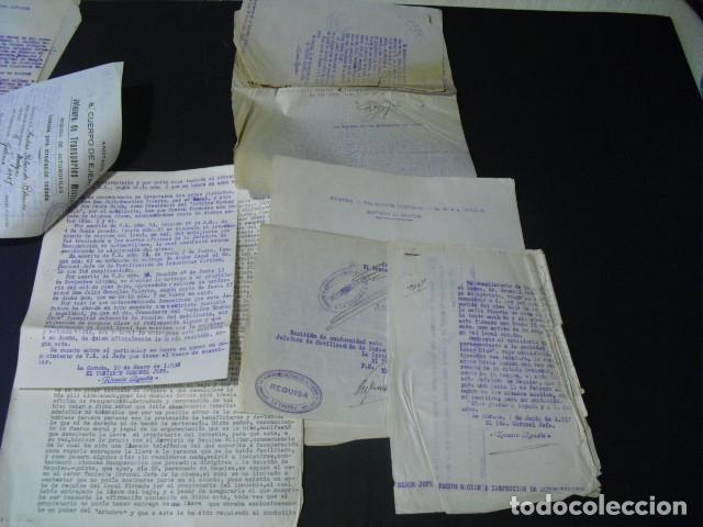 Militaria: 1937 EXPEDIENTE DE REQUISA Y LEVANTAMIENTO DE LA MISMA DEL LOCAL DEL ARTABRO HOCKEY CLUB CORU&Ntilde;A