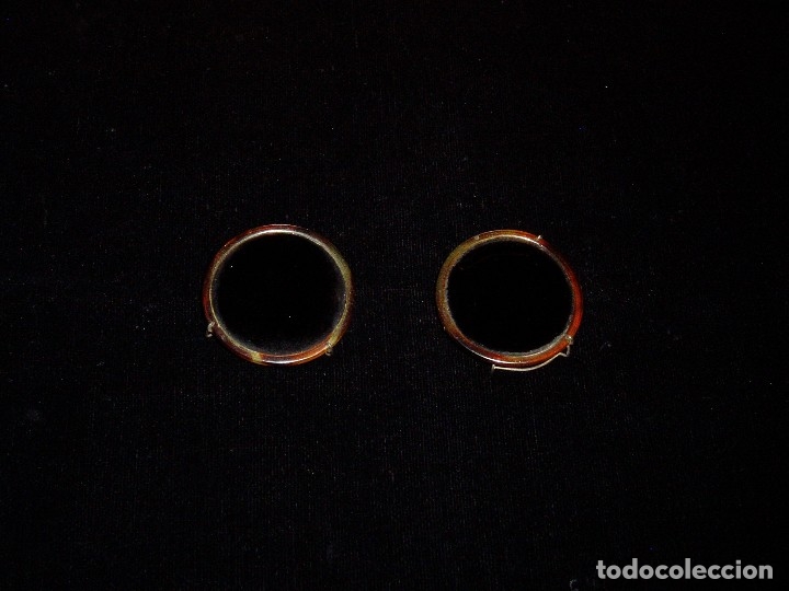 Military Antiques: Lentes oscuras para gafas antiguas