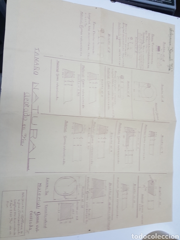 Militaria: Plano esquemas submarino tipo General Mola a&ntilde;o 1937