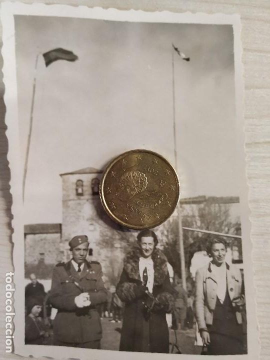Militaria: 1937 ALMARZA SORIA GUERRA CIVIL HOMENAJE A TROPAS ITALIANAS