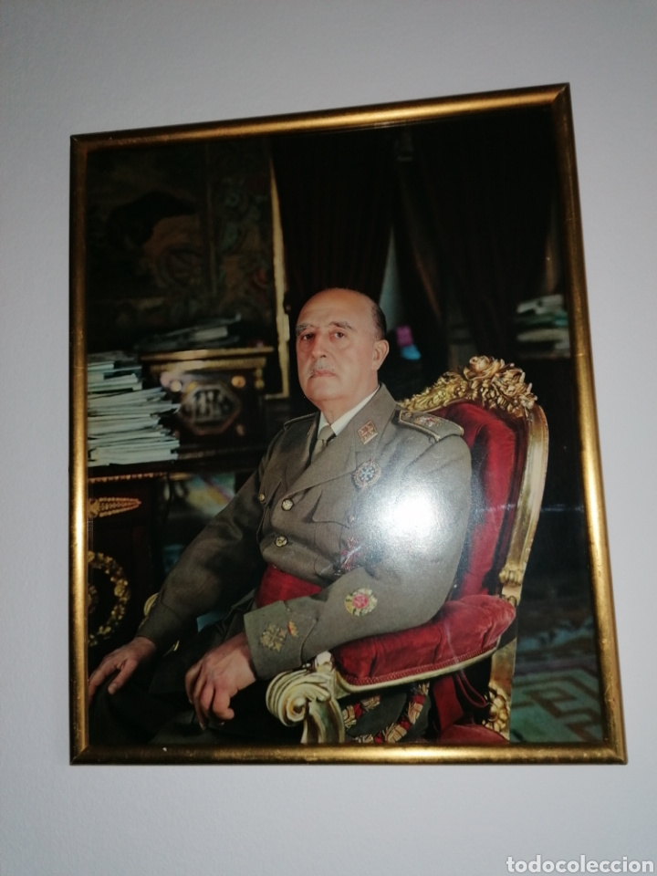 Militaria: Cuadro de Franco - Foto 2